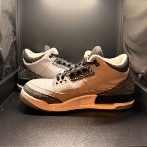 Jordan 3 Retro "Wolf Grey" Size 12, Excellent condition